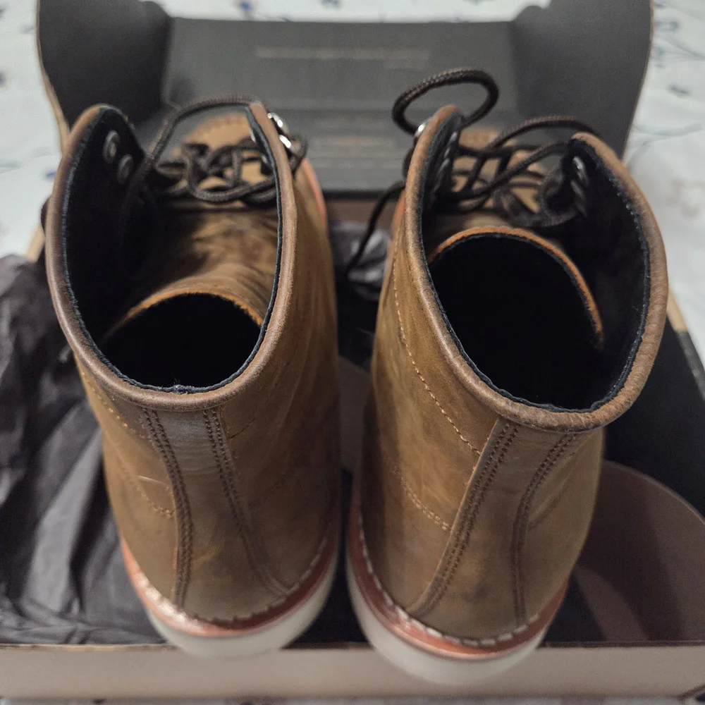Thursday Boot Company Brown and Black Shoe Box